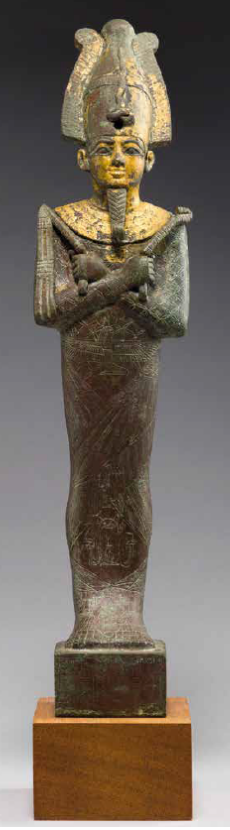 Osiris statuette. Metropolitan Museum of Art, New York