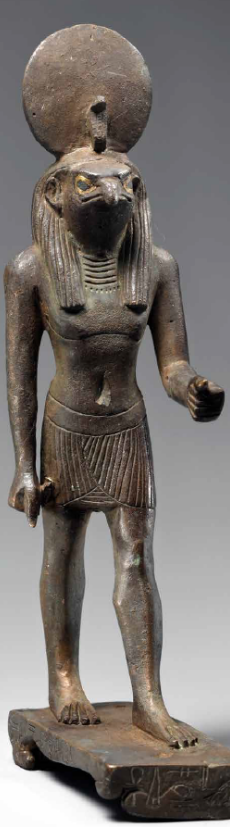 Statuette of Horus, lord of Sekhmen. Metropolitan Museum of Art, New York